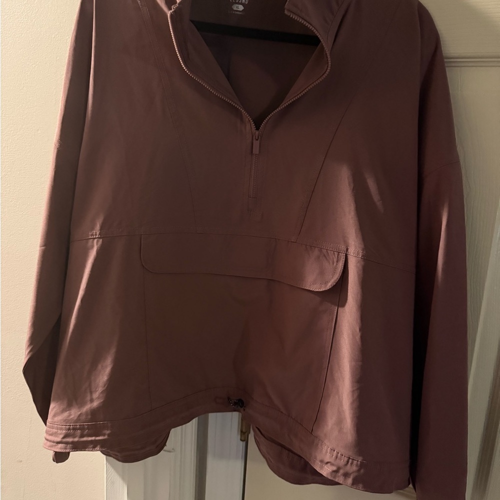 Women's Mauve Half-Zip Jacket